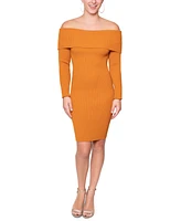 Rachel Roy Women's Prim Off-The-Shoulder Sweater Dress