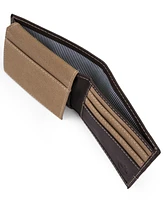 Timberland Men's Canvas Billfold Leather Wallet