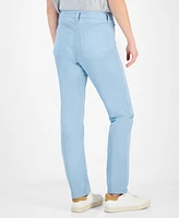 Style & Co Women's Straight-Leg High Rise Jeans