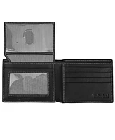 Timberland Men's Cloudy Passcase Leather Wallet