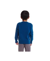 Andy & Evan Little Boys Toddler/Child Teal Space Ship Sweater