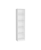 Depot E-Shop Vinton Xs Xs Bookcase Compact Bookshelf with Multiple Shelves