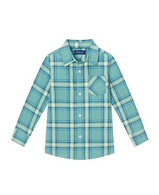 Andy & Evan Toddler Boys Toddler/Child Plaid Buttondown Shirt