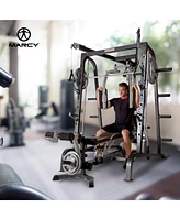 Marcy Deluxe Diamond Elite Smith Cage Home Workout Total Body Gym Machine System