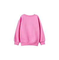 Cotton On Little Girls License Dusty Fleece Crew Neck