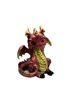 Fc Design 5.5"H Red Dragon no Hear Figurine Decoration Home Decor Perfect Gift for House Warming, Holidays and Birthdays