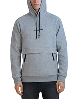 Karl Lagerfeld Paris Men's Fleece Logo Hoodie