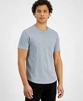 Sun + Stone Men's Kissed Regular-Fit Curved Hem T-Shirt, Created for Macy's