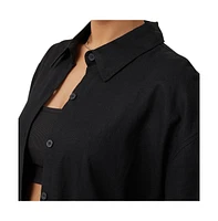 Cotton On Women's Haven Long Sleeve Shirt