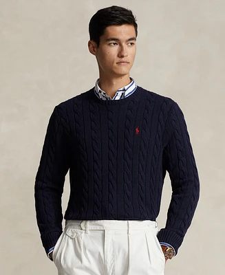 Polo Ralph Lauren Men's Cable-Knit Cotton Sweater