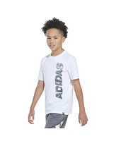 adidas Big Boys Short Sleeve Regular Fit Stay Warm Tee