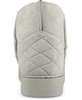 Journee Collection Women's Noa Round Toe Bootie Slippers