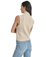 Dkny Jeans Women's Metallic Sweater Vest