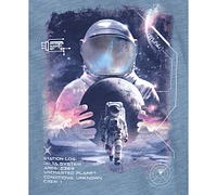 Carter's Little & Big Boys Astronaut Graphic Layered-Look T-Shirt