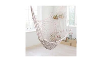 Slickblue Hanging Rope Air/Sky Chair Swing Comfortable and Stylish Swing for Indoor/Outdoor Use