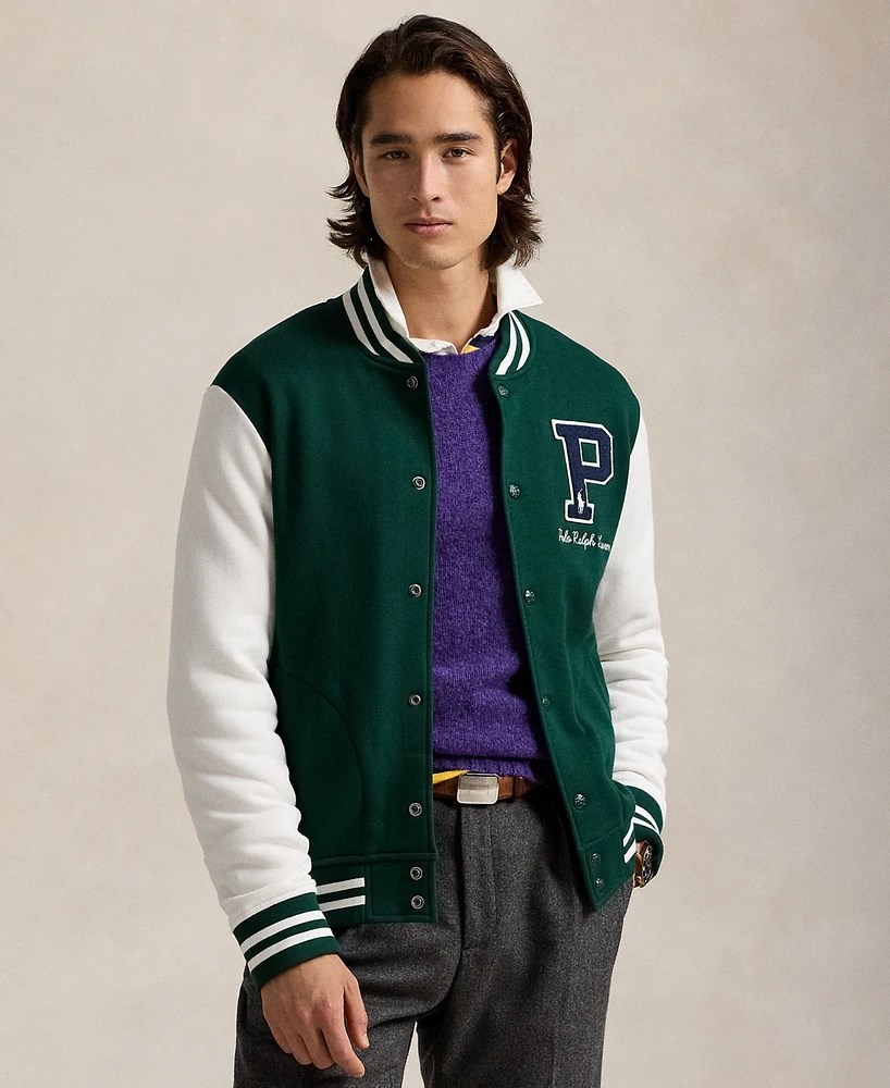 Polo Ralph Lauren Men's Fleece Letterman Jacket