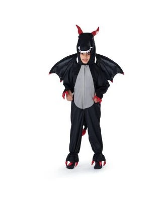 Dress Up America Black Dragon Jumpsuit Costume Set