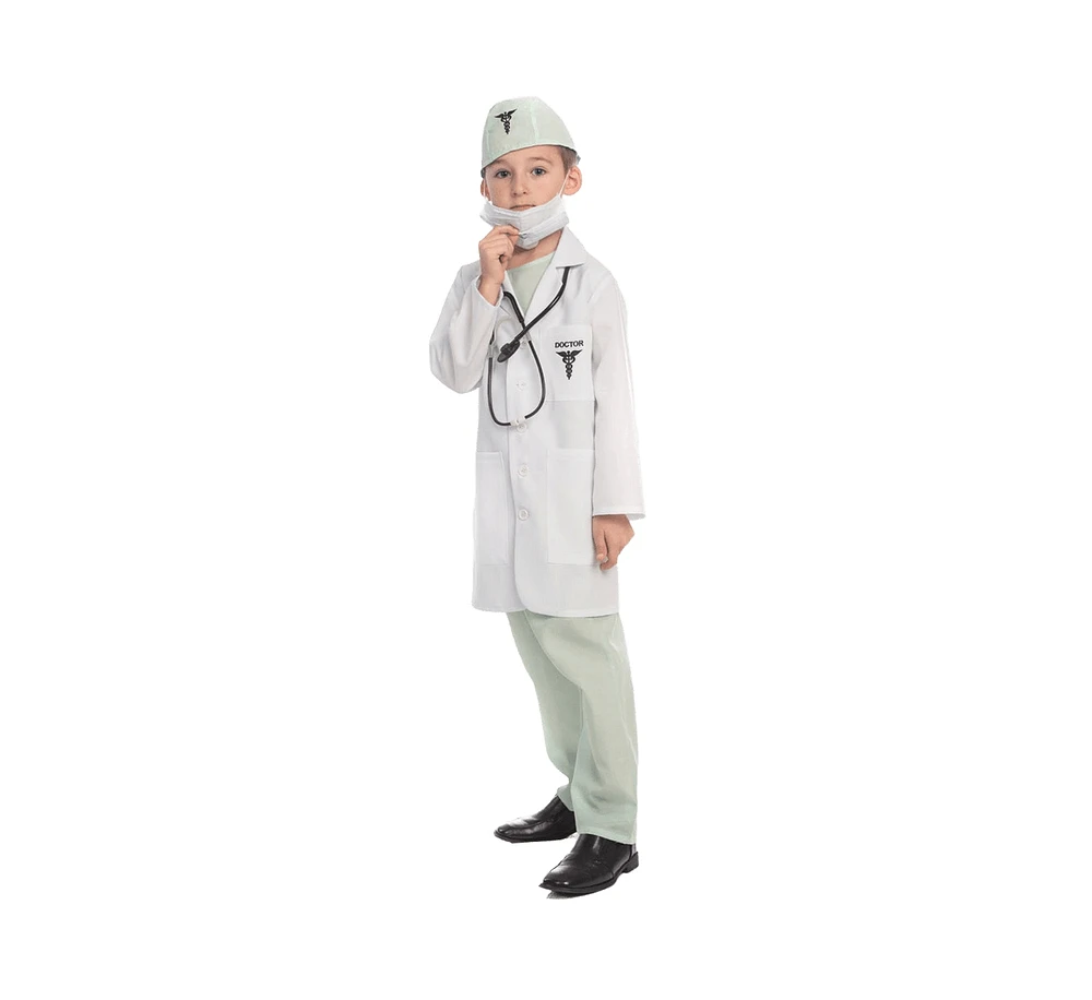Dress Up America Doctor Costume Set - Kids Girls & Boys