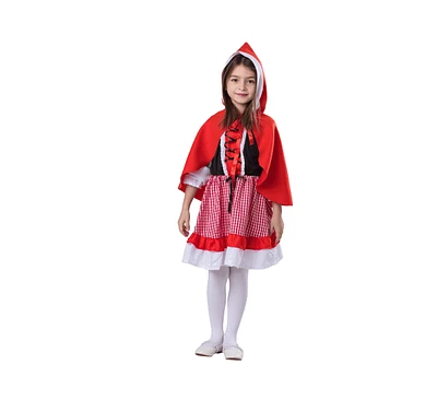 Dress Up America Little Red Riding Hood Costume Set - Toddlers Girls