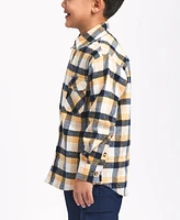 Sovereign Code Little Boys Soft Plaid Flannel Button-Up Shirt