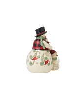 Jim Shore Highland Glen Light Emitting Diode Snow Family Figurine