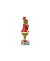 Jim Shore Grinch and Cindy Lou Naughty and Nice Signs Figurine