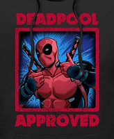 Fifth Sun Mens Deadpool Approved Hoodie Fleece Pullover