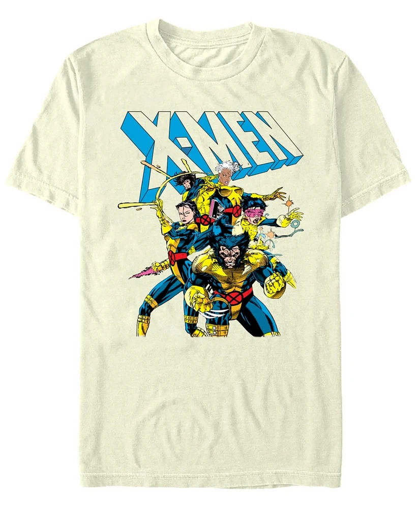 Fifth Sun Mens Xmen Grouped Up Short Sleeve T-Shirt