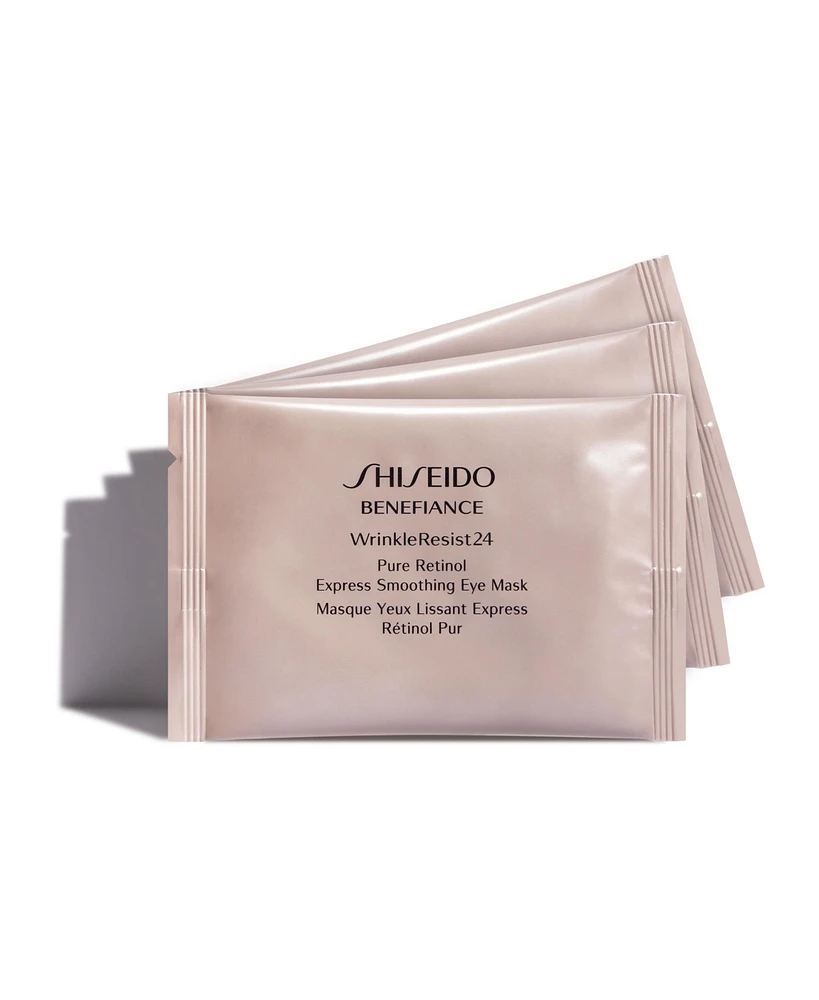 Spend $150, Get More! Free package of Facial Cotton 3-Pc Benefiance Eye Mask with any $150 Shiseido purchase (Up to a $175 value!) - Cotton 3