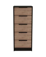 Depot E-Shop Egeo Dresser 42"H, 5 Drawer, Vertical