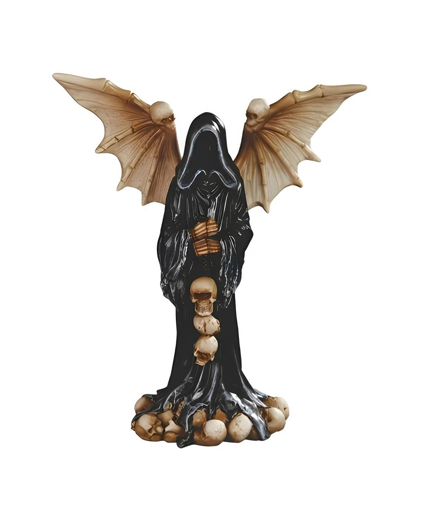 Fc Design 10"H Santa Muerte with Bat Wings Figurine Decoration Home Decor Perfect Gift for House Warming, Holidays and Birthdays