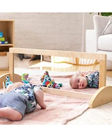 ECR4Kids Toddler Single-Sided Bi-Directional Mirror, Natural