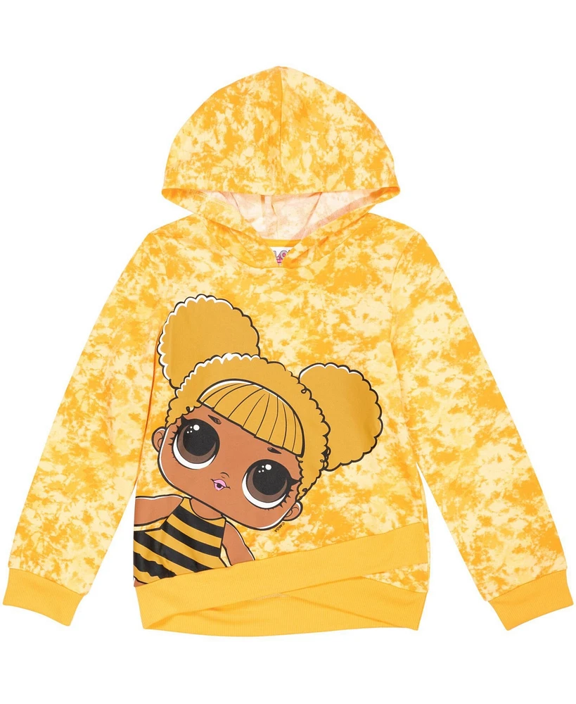 L.o.l. Surprise! Girls Queen Bee Diva Fleece Pullover Hoodie to