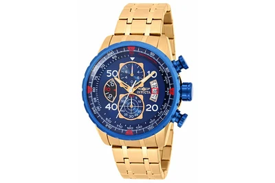 Invicta Men's 19173 Aviator Quartz Chronograph Blue Dial Watch