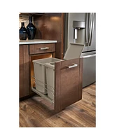 Rev-a-Shelf Double Pullout Trash Can 35 qt. with Soft-close, 53WC-1835SCDM-212