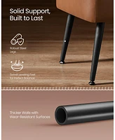 Songmics Home Storage Ottoman Bench with Steel Legs
