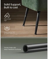 Songmics Home Storage Ottoman Bench with Steel Legs