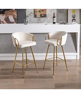 Slickblue 30-Inch Bar Stools Set of 2, Stylish and Comfortable Seating