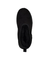 Guess Women's Unity Faux Fur Slip-On Short Booties