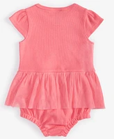 First Impressions Baby Girls Tiny Heart Skirted Sunsuit, Created for Macy's