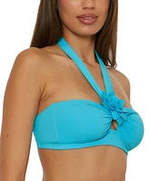 Becca Women's Garden Of Eden Multi-Way Bandeau Bikini Top