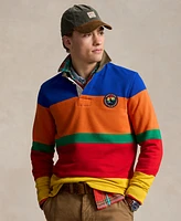 Polo Ralph Lauren Men's Classic-Fit Striped Fleece Rugby Shirt