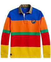 Polo Ralph Lauren Men's Classic-Fit Striped Fleece Rugby Shirt