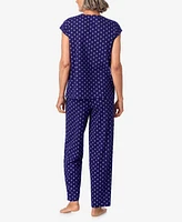 Aria Women's Cap Sleeve Pajama Set