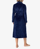 Aria Women's Long Sleeve Wrap Robe