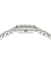 Ferragamo Women's Secret Diamond (3/4 ct. t.w.) Stainless Steel Bracelet Watch 19x30mm