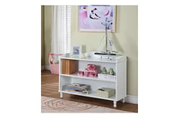 Kings Brand Furniture Kremer Wood 2-Tier Bookcase