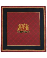 Lauren Ralph Lauren Holiday Plaid Logo Square Scarf