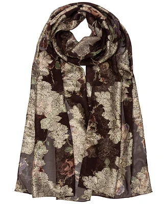 Lauren Ralph Lauren Metallic Jacquard Scarf