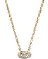 Kendra Scott Pave Link Adjustable Pendant Necklace